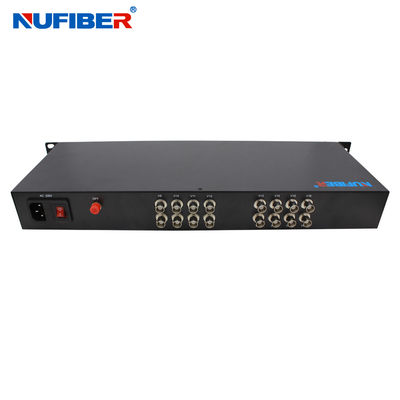 Faser-Videokonverter 1310/1550nm 20km FC HD 1080P CVI TVI AHD 2MP 16CH