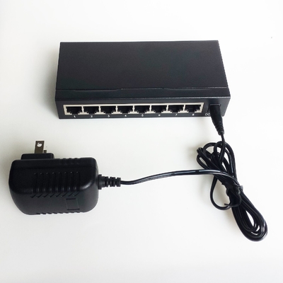 Faser-Ethernet-Schalter 10 5Port Rj45 UTP 100 1000M For Network